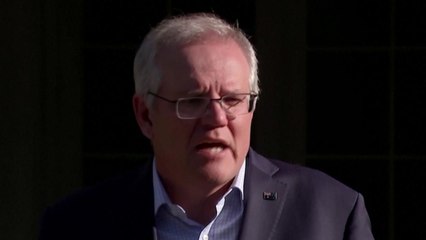 스콧 모리슨 호주 총리 "잠수함 계약 파기는 국익 차원...후회 안 해" / YTN