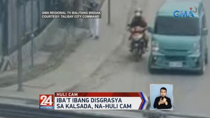 Iba't ibang disgrasya sa kalsada, na-huli cam | 24 Oras Weekend