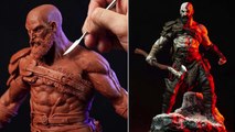 Sculpting KRATOS | God Of War 4 - Timelapse