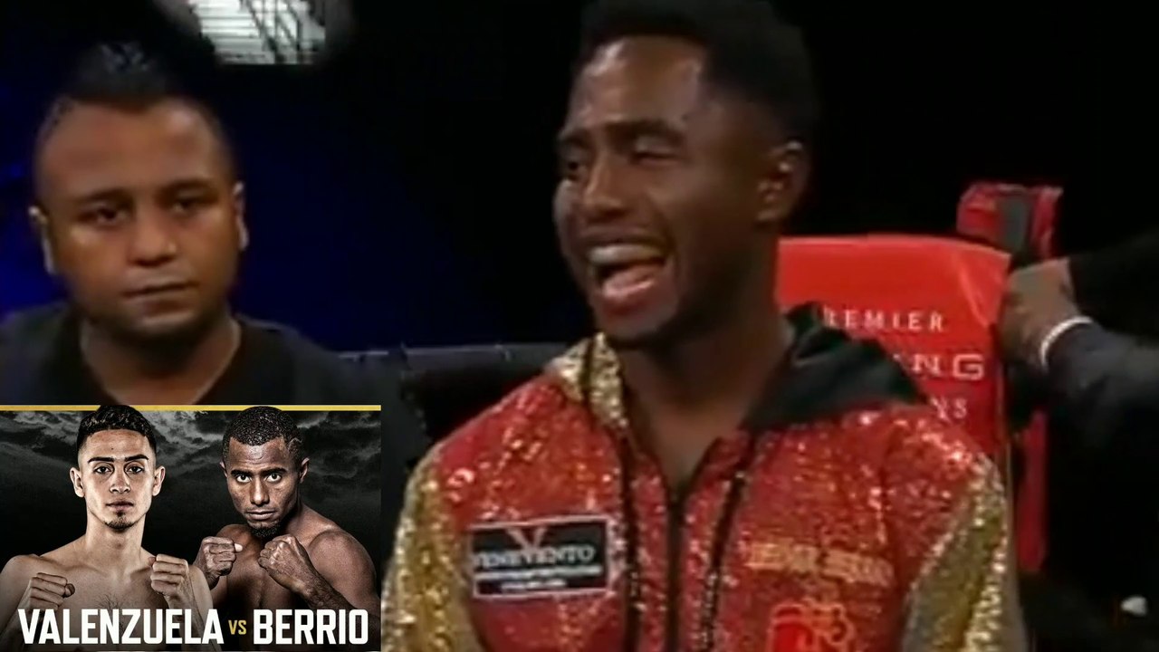 Jose Valenzuela vs. Deiner Berrio | highlights