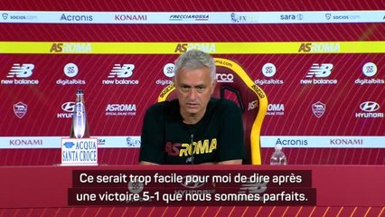 4e j. - Mourinho : "Loin d'être parfaits"