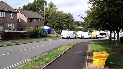 Serious police incident in village near Sheffield