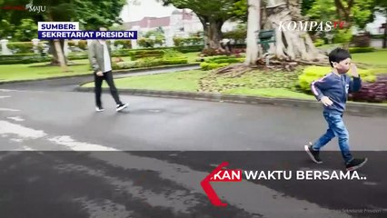 Ini Momen Jan Ethes Bersepeda dengan Presiden Jokowi di Yogyakarta