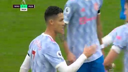 Cristiano Ronaldo Goal - West Ham United vs Manchester United 1-1 19/09/2021