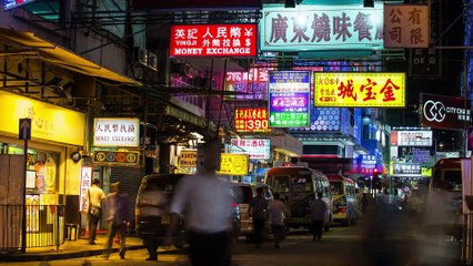 SONY DEMO 4K: Hong Kong Timelapse