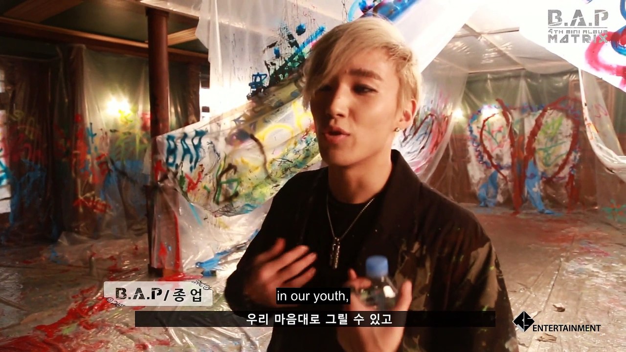 B.A.P - Young, Wild & Free MV Making Film Eng Subs