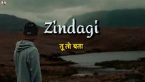 ZINDAGI TU TO BATA | जिंदगी तू तो बता | Hindi Shayari | Gulzar collection | Gulzar shayari | Gulzar Poetry | उम्र से कोइ लेना देना नहीं होता