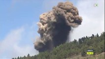 LTIMAHORA: Erupcin volcnica en la isla de La Palma