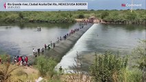 شاهد: كيف يعيش المهاجرون الهايتيون العالقون عند الحدود الأمريكية المكسيكية