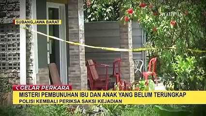 Télécharger la video: Kenapa Kasus Pembunuhan di Subang Belum Terungkap?