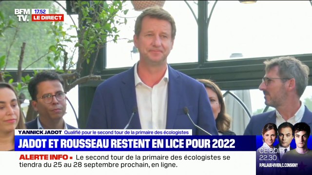 EELV: Yannick Jadot se dit extrêmement heureux de la tenue de cette primaire