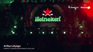 Anfisa Letyago - Live @ The Heineken Greener Bar, Milan x FORMULA 1 Heineken Gran Premio D'Italia [16.09.2021]