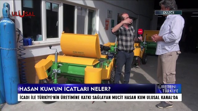 Üreten Türkiye - 19 Eylül 2021 - Düzce - Cenk Özdemir - Ulusal Kanal