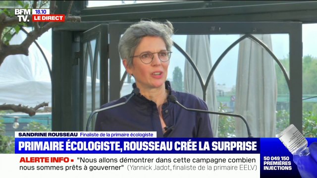 Sandrine Rousseau: Ce processus des primaires montrent que nous sommes en capacité de gagner et d'aller jusqu'à l'Élysée