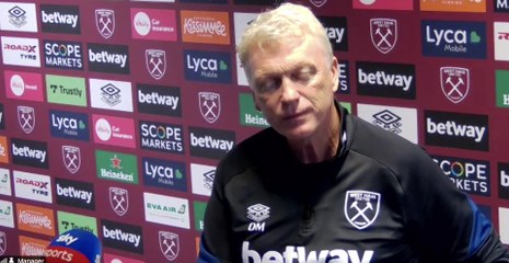 Moyes on West Ham 1-2 Man Utd