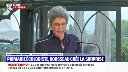 Sandrine Rousseau: "Nous avons besoin de changer, de modifier, de déverrouiller notre société"