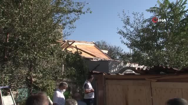 Sultangazi'de fırtınada hasar gören 40 bina için hasar tespit çalışması yapıldı