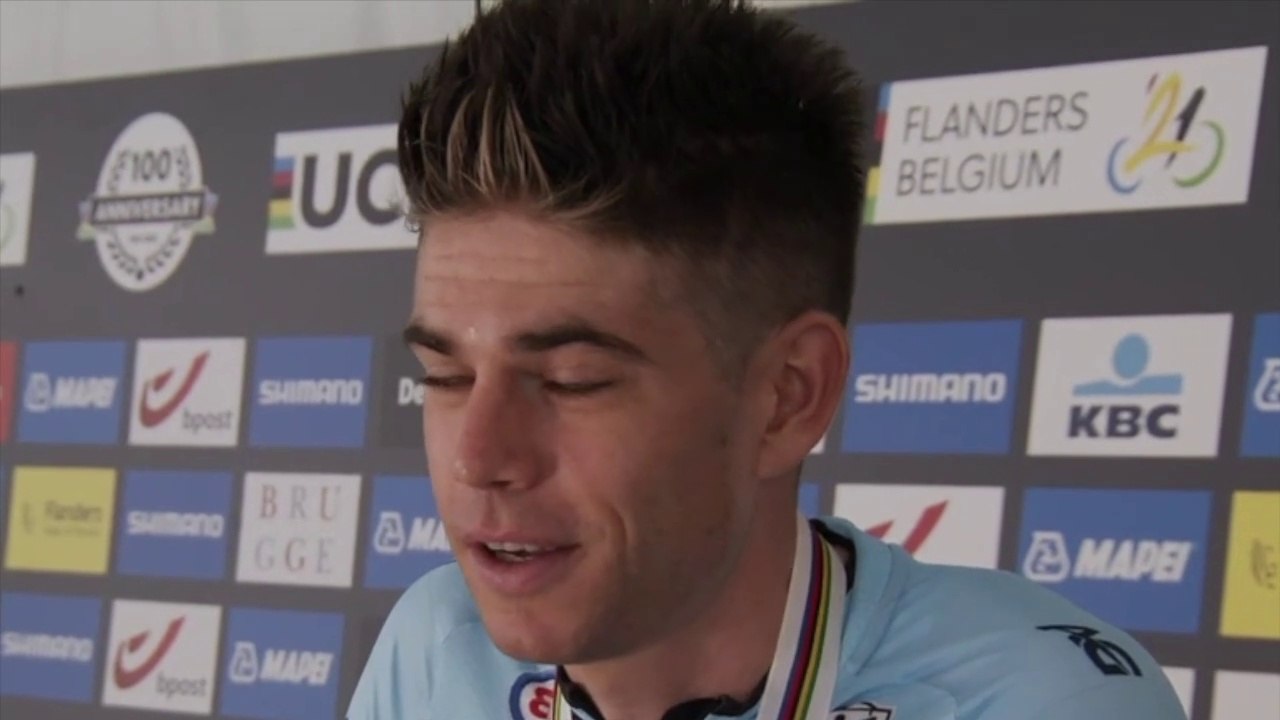 Championnat du monde sur route 2021 - CLM - Wout Van Aert : "It's still a silver medal ..."