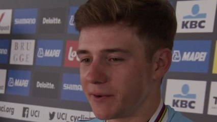 Championnat du monde sur route 2021 - CLM - Remco Evenepoel, bronze medal : "It's a bit like a victory !"