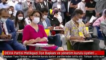 DEVA Partisi Melikgazi İlçe Başkanı ve yönetim kurulu üyeleri istifa etti