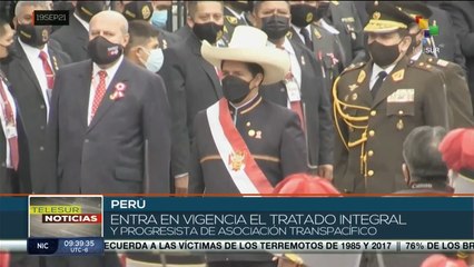 Perú pone en vigencia al Tratado Transpacífico