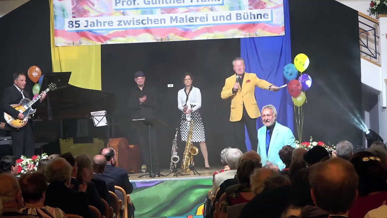 Prof. Günther Frank 85 Jahre zwischen Malerei und Bühne
