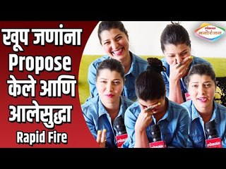 अंकुश हा माझा Crush  | Rapid Fire with Tejaswini Pandit | Lokmat Manoranjan
