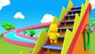 Learn Colors for Children _ Baby Boy Fun Play with Color Teddy Bears and Slider House Toy Set 3D Edu