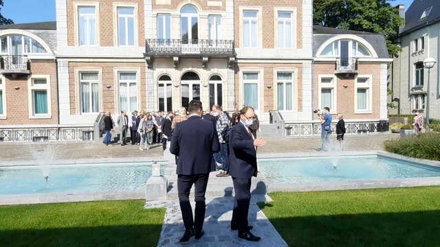 Cérémonie de remise des mérites wallons dans le cadre des Fêtes de Wallonie