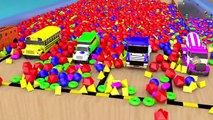 Transporting Street Vehicles Color Change Gameplay 3D Animated Cars Parking Videos _ Super Games