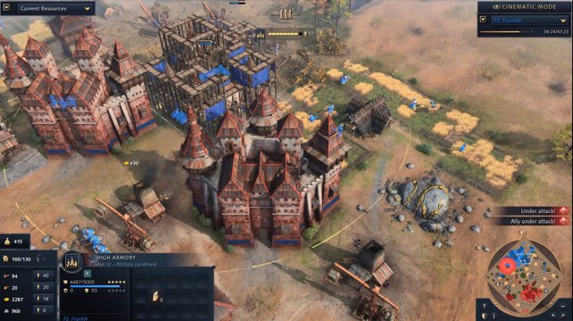 Age of Empires IV - 43 minutos de gameplay multijugador