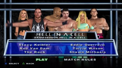 HCTP Stacy Keibler  vs RVD vs The Rock vs Eddie Guerrero vs Torrie Wilson vs Shawn Michaels