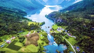 FLYING OVER PARADISE (4K UHD) Amazing Beautiful Nature Scenery & Relaxing Music - 4K Video Ultra HD Music to Heal While You Sleep and Wake Up Happy | Calm The Mind, Stress Relief, Meditate