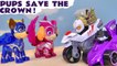 Paw Patrol Moto Pups Wildcat Crown Rescue with Paw Patrol Toys and the Funny Funlings in this Family Friendly Stop Motion Animation Video for Kids by Kid Friendly Family Channel Toy Trains 4U