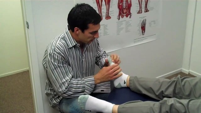 Dr. Jason Worrall-Chiropractic Foot Adjustment
