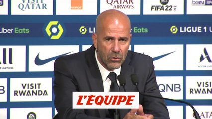 Bosz : «On ne méritait pas de perdre» - Foot - L1 - OL