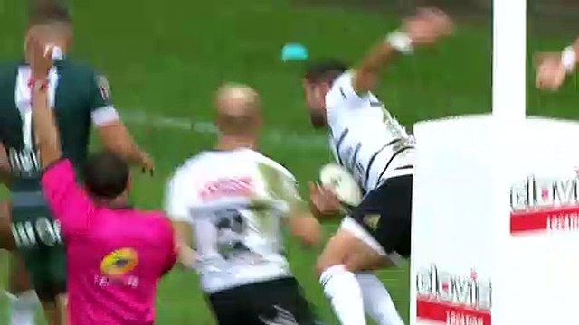 TOP 14 - Essai de Enzo HERVÉ (CAB) - CA Brive - Section Paloise - J03 - Saison 2021/2022