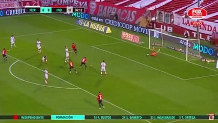 Huracán 0-1 Independiente-Liga Profesional-Fecha 12