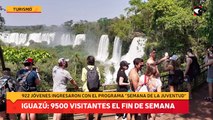 iguazú 9500 visitantes el fin de semana