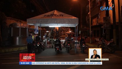 H. Santos St., sa Brgy. Tejeros, Makati, naka-granular lockdown dahil sa pagsipa ng mga kaso ng COVID-19 | UB