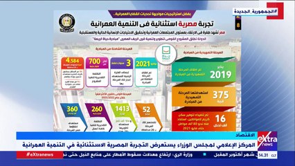 تجربة مصرية استثنائية في التنمية العمرانية