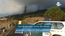 Suman 2 mil evacuados tras erupción de volcán en isla española de La Palma