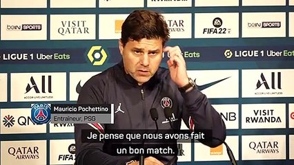 6e j. - Pochettino : "Une évolution et une amélioration après le match à Bruges"