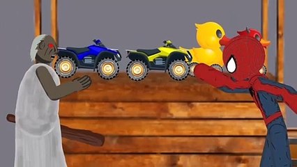 Granny vs Spiderman Funny Animation granny chapter 3