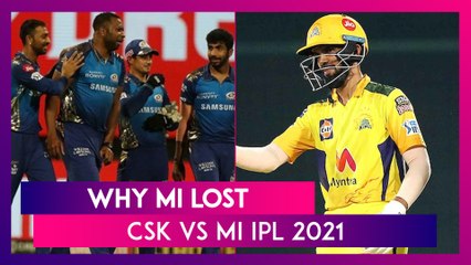Chennai vs Mumbai IPL 2021: 3 Reasons Why Mumbai Lost