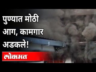 पुण्याजवळील सॅनिटायझर कंपनीला भीषण आग | Fire In Pune | Sanitizer Company In Mulashi | Pune News