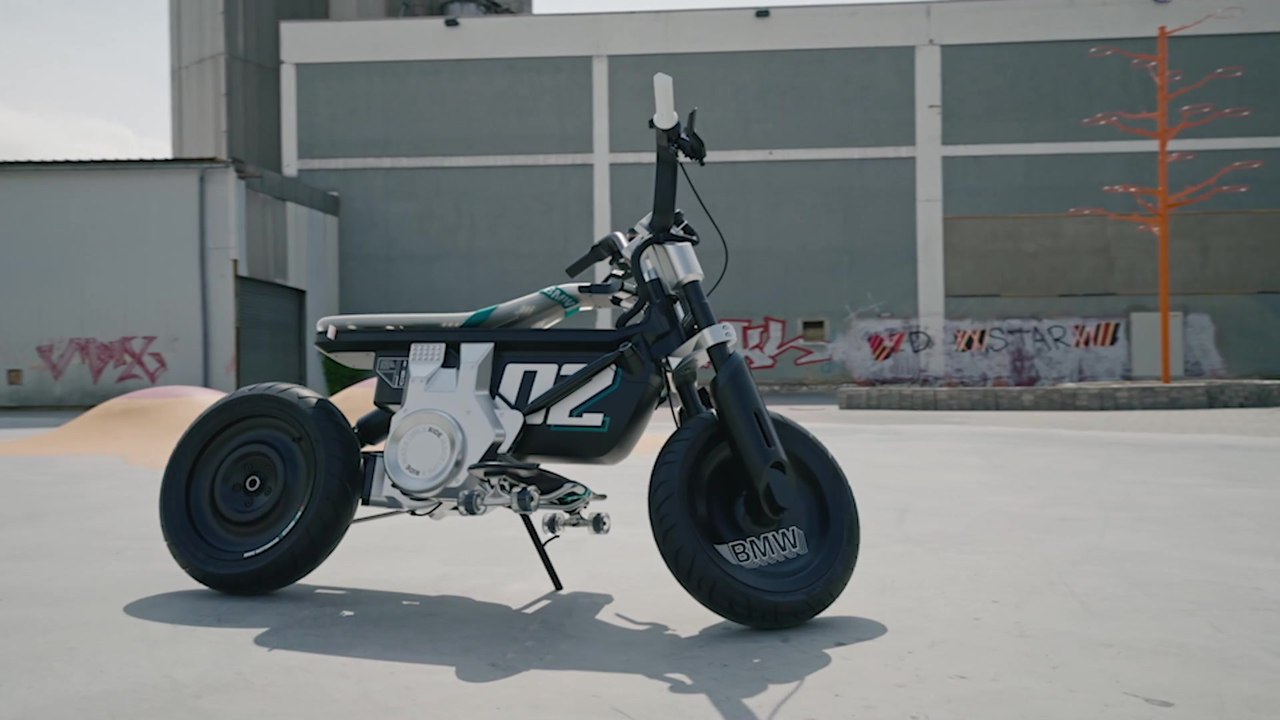BMW Motorrad Concept CE 02 - Das Design zeigt eine neue Facette von BMW Motorrad