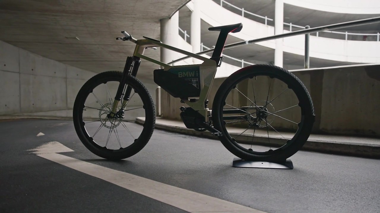 Das BMW i Vision AMBY - Hochwertig integrierte Details und leichter Transport