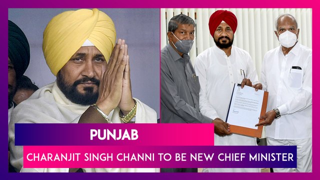 Punjab: Charanjit Singh Channi Is New Chief Minister After Amarinder Singh Resigns Citing 'Humiliation'