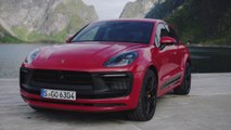 The new Porsche Macan GTS Exterior Design in Carmine Red